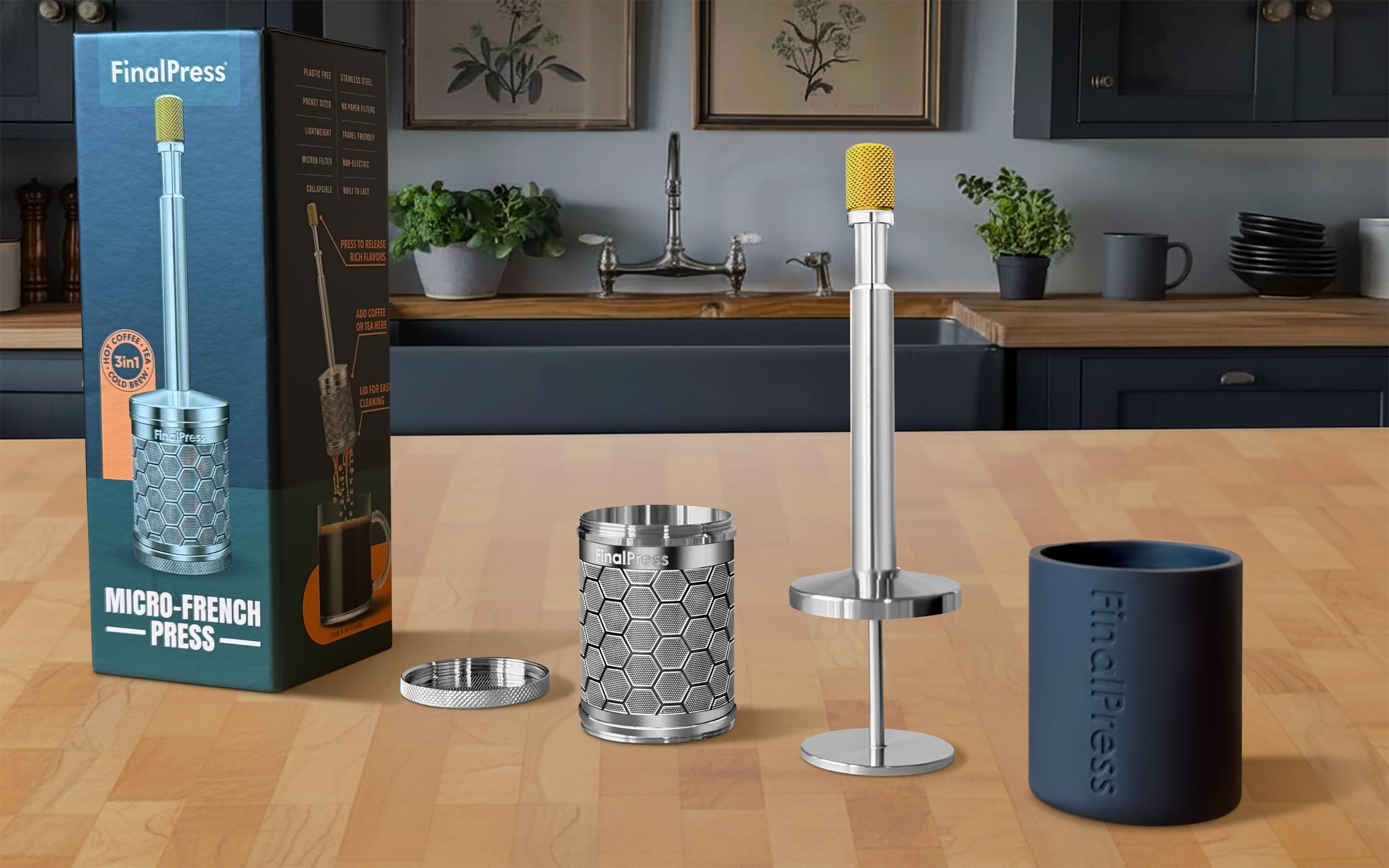 FinalPress Coffee and Tea Maker