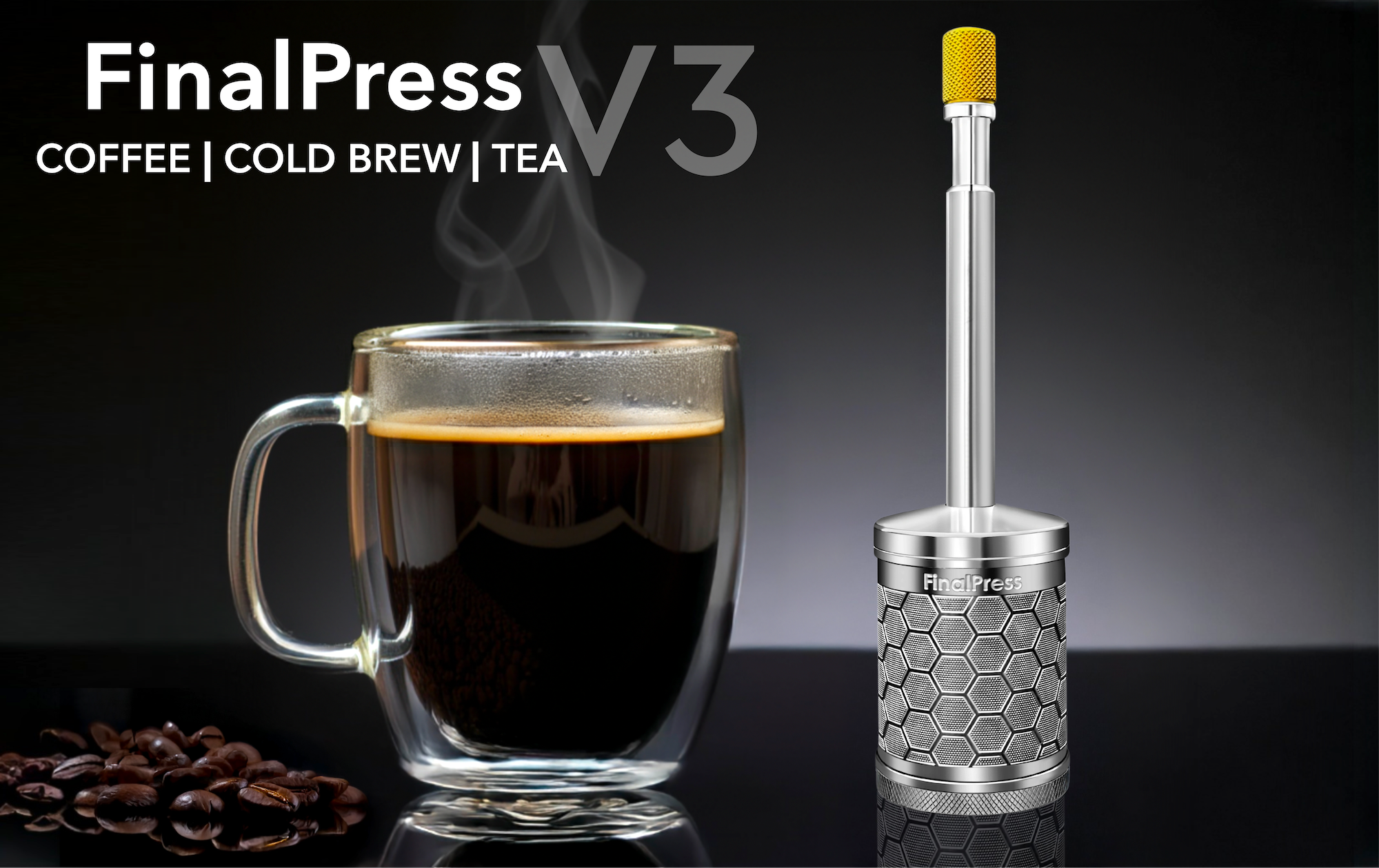 FinalPress Coffee and Tea Maker V3